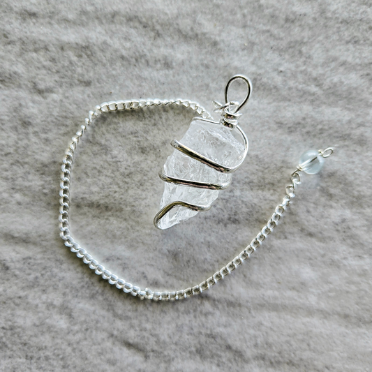 Crystal Wrapped Pendulum