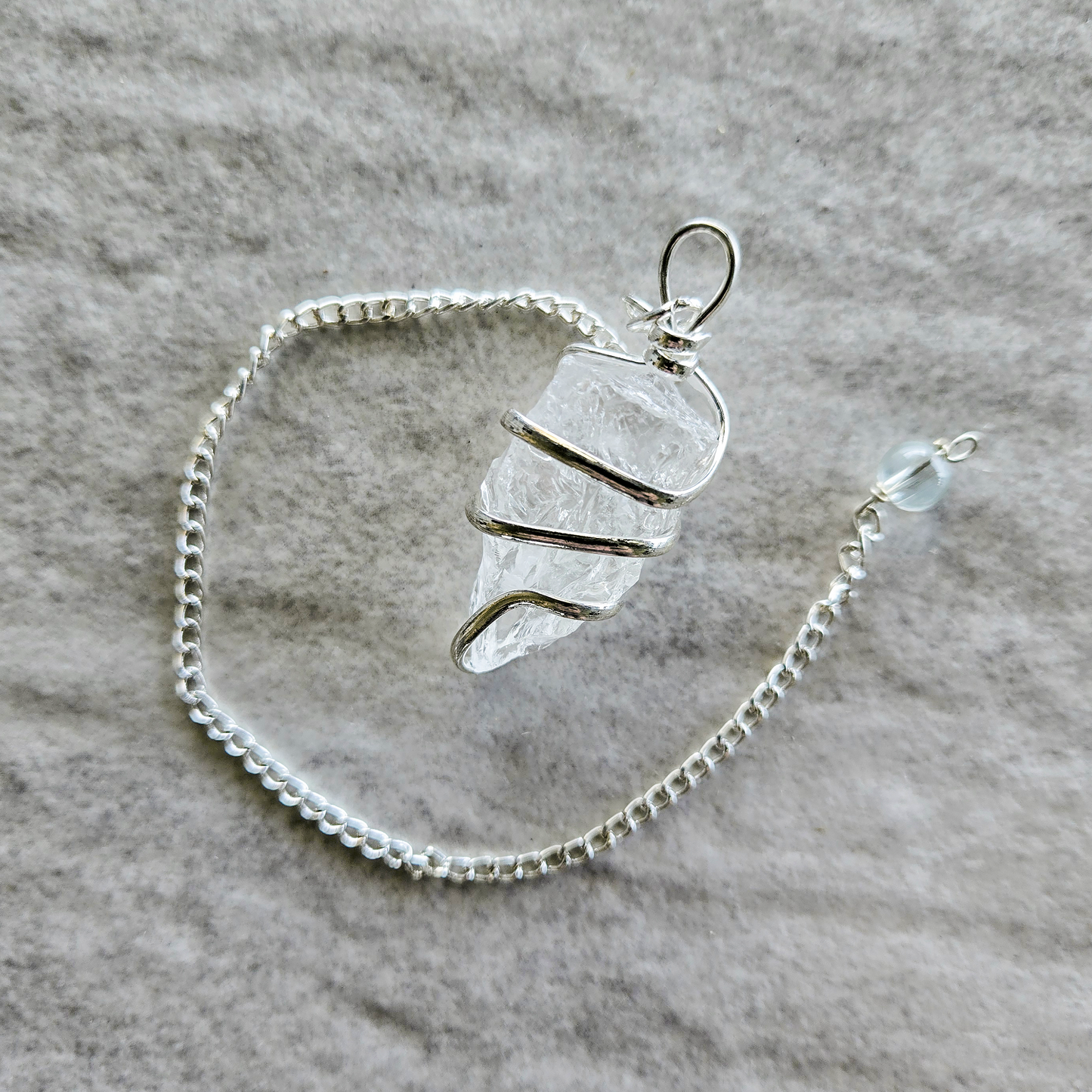 Crystal Wrapped Pendulum
